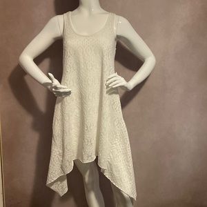 Asymmetric Bathing Suit Cover